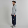 FAGUO Middelgrijs Gemeleerde Hoodie Faguo-Sweatshirts