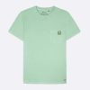 FAGUO Groen T-Shirt Boomborduurwerk Faguo-T-Shirts