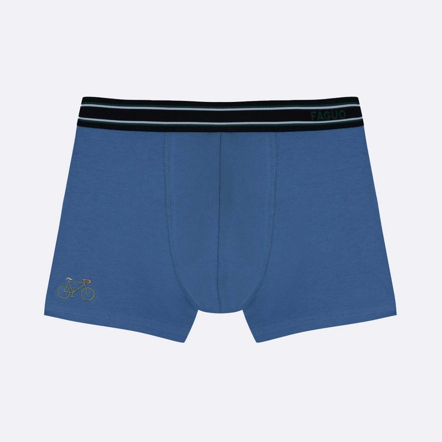 FAGUO Oranje En Blauwe Boxer Andere Accessoires