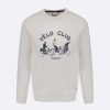 FAGUO Medium Beige Gemeleerd Sweatshirt Faguo-Sweatshirts