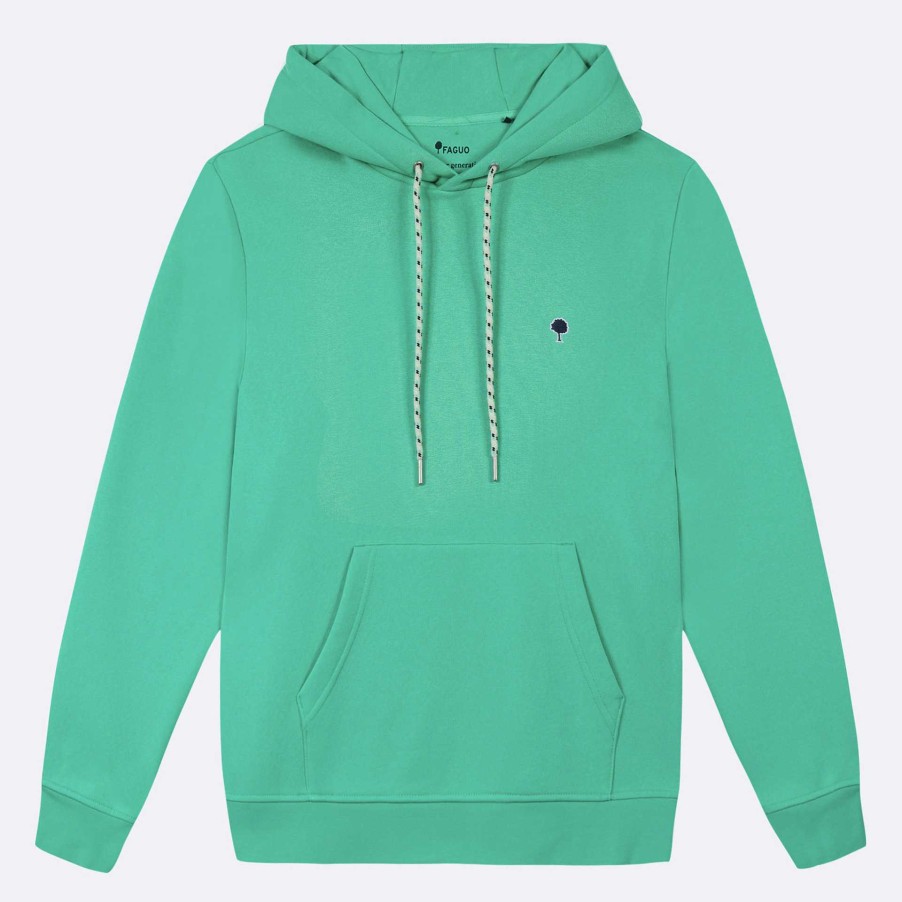 FAGUO Mintgroene Truien Faguo-Sweatshirts