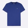 FAGUO Indigo T-Shirt Boomborduurwerk Faguo-T-Shirts