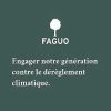 FAGUO Marineblauwe Capuchon Faguo-Sweatshirts