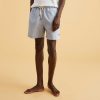 FAGUO Hemelsblauwe Badshorts Zwemshort Voor Heren