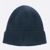 FAGUO Medium Marineblauwe Gemeleerde Muts Beanie