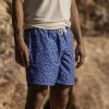 FAGUO Indigo-Badkleding Zwemshort Voor Heren