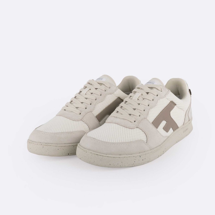 FAGUO Gebroken Witte En Beige Manden Mens - Schoenen