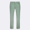 FAGUO Lichtgroene Denim Taps Toelopende Snit Jean